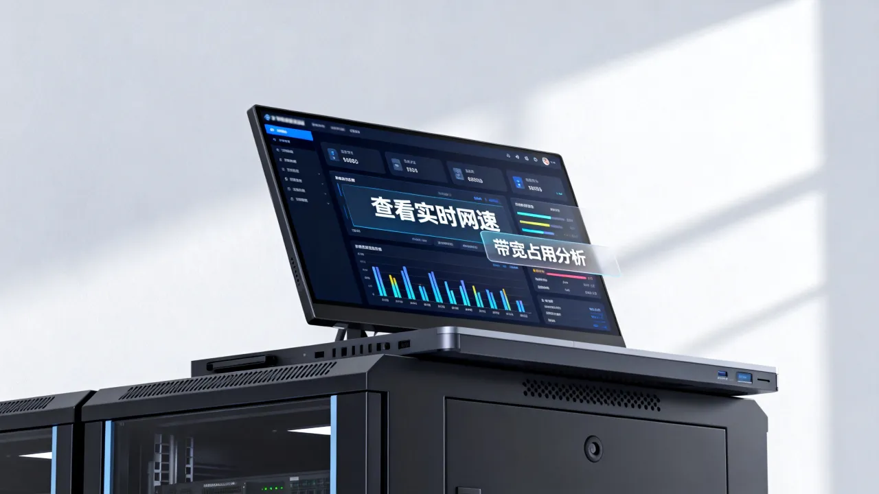 怎么查看服务器网速占用？服务器带宽占用怎么查