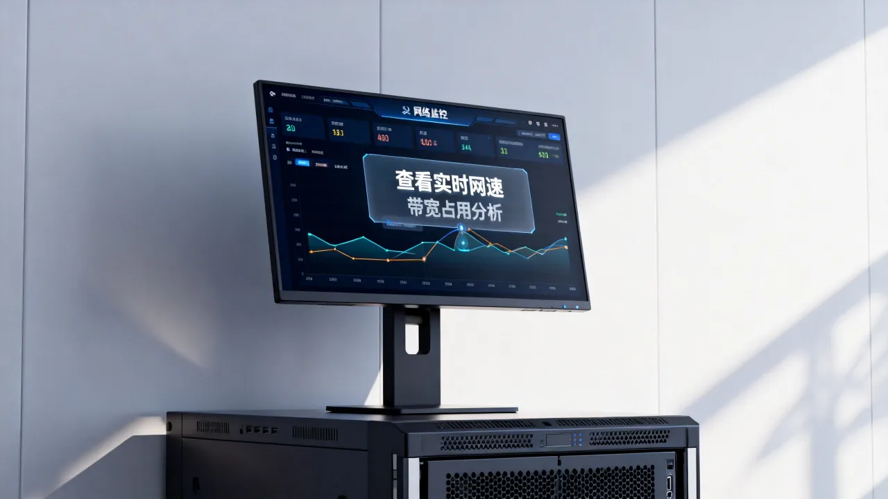 怎么查看服务器网速占用？服务器带宽占用怎么查