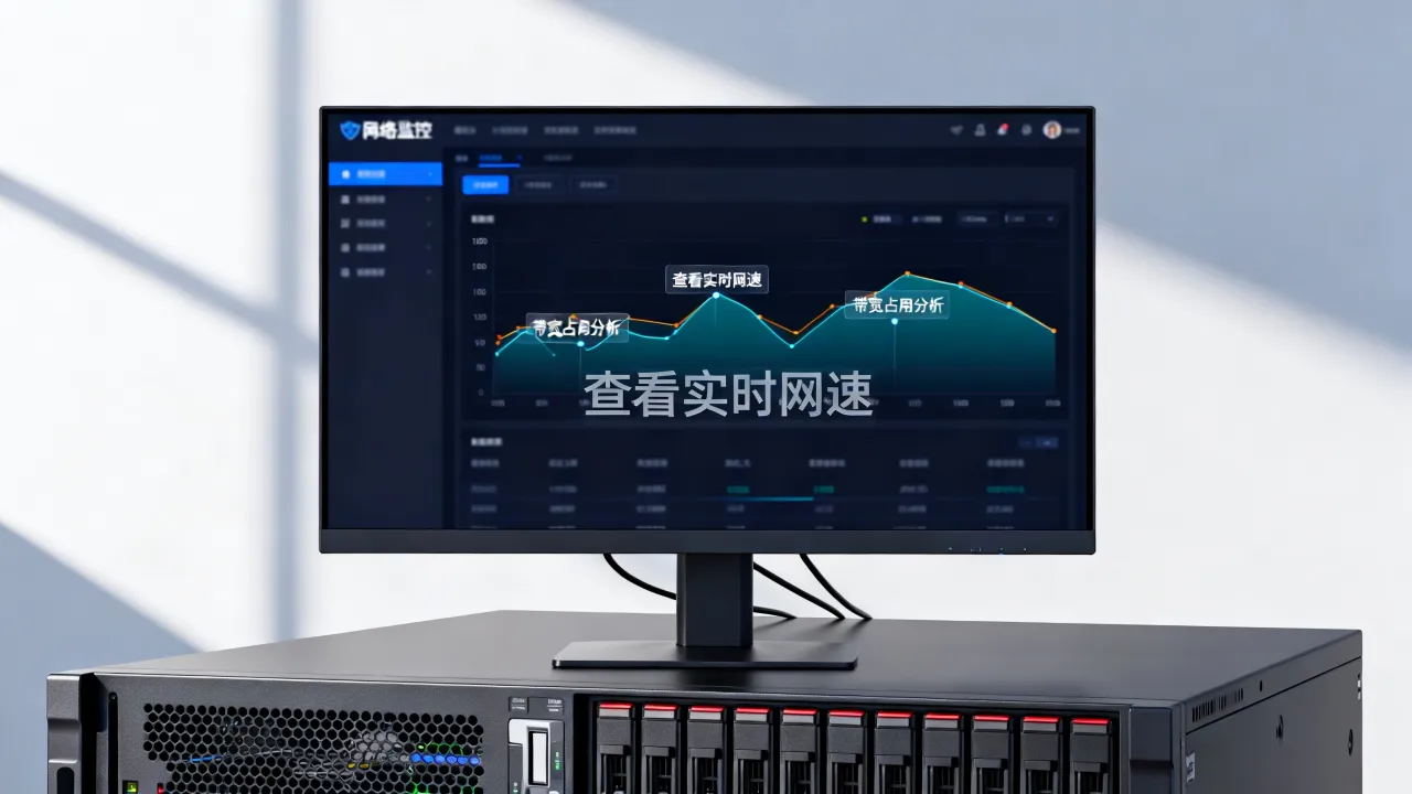 怎么查看服务器网速占用？服务器带宽占用怎么查