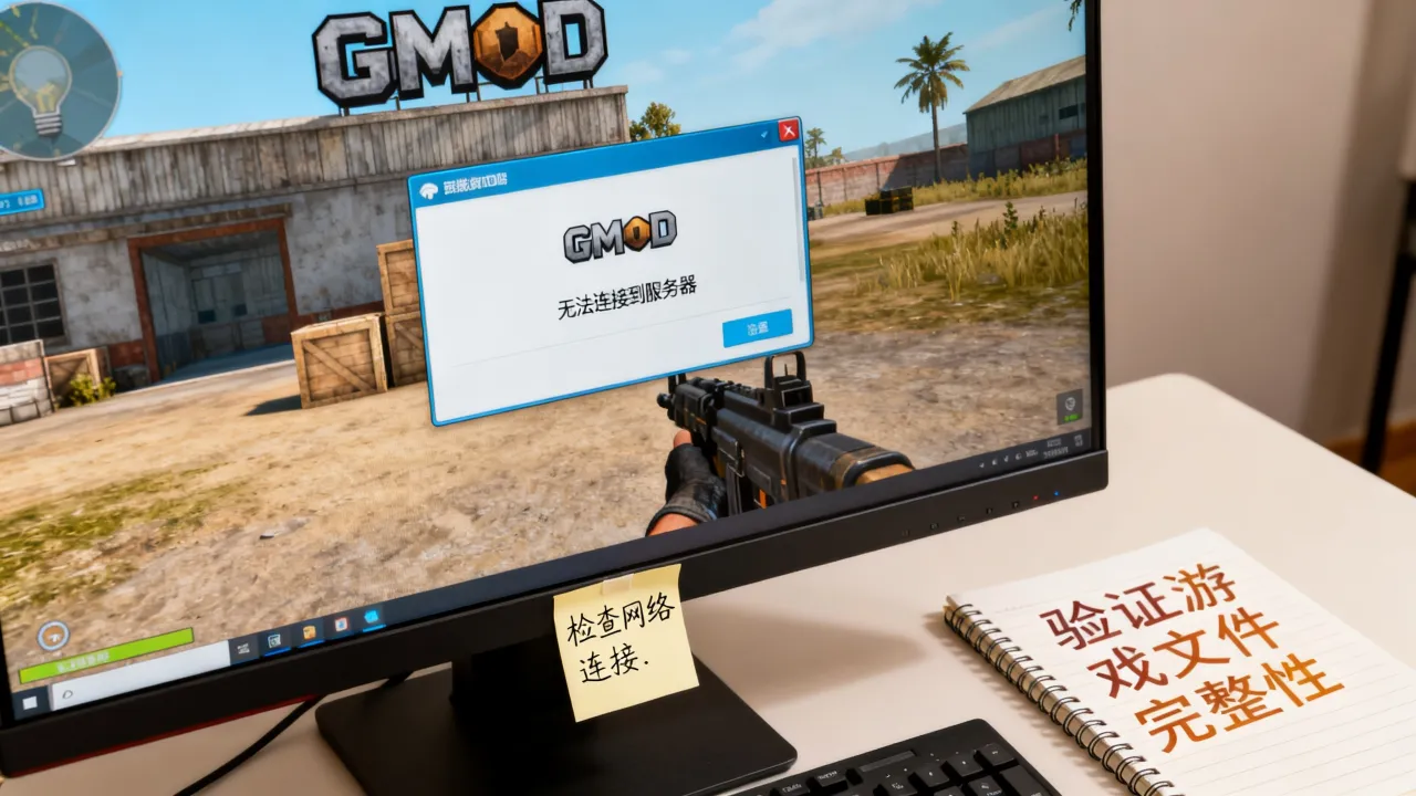 gmod为什么进不去服务器，进不去别人的服务器怎么解决
