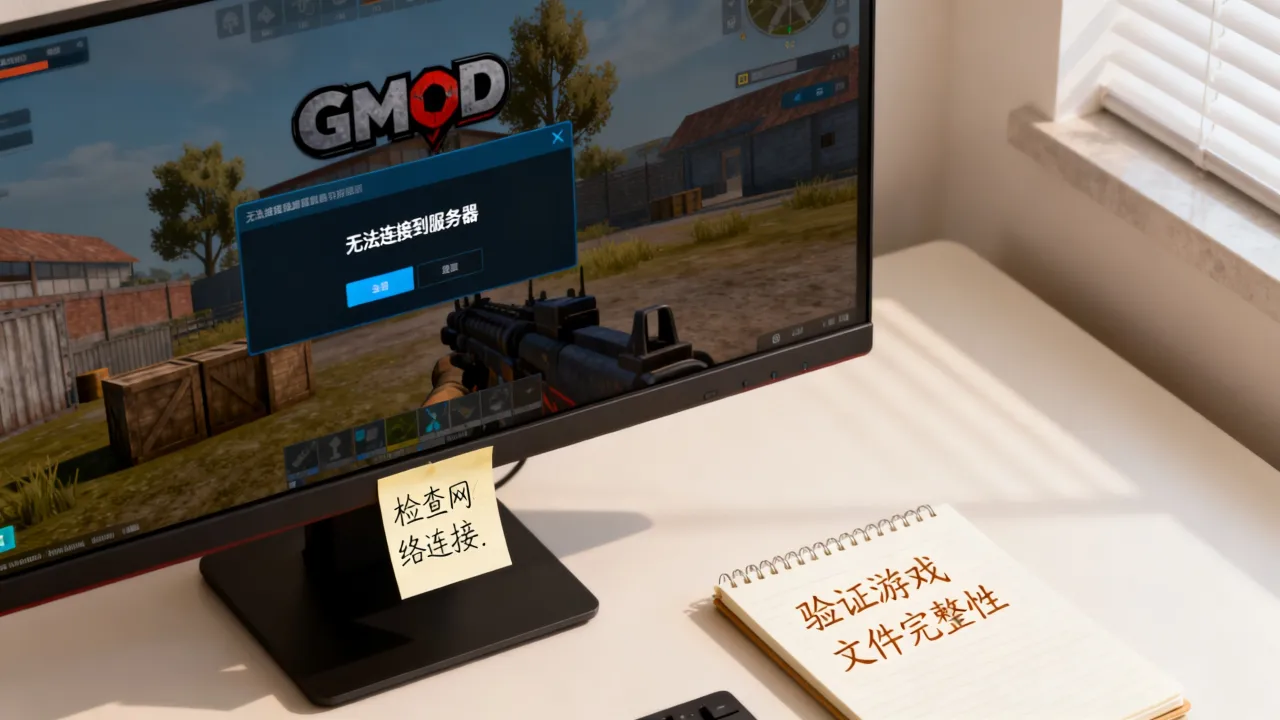 gmod为什么进不去服务器，进不去别人的服务器怎么解决