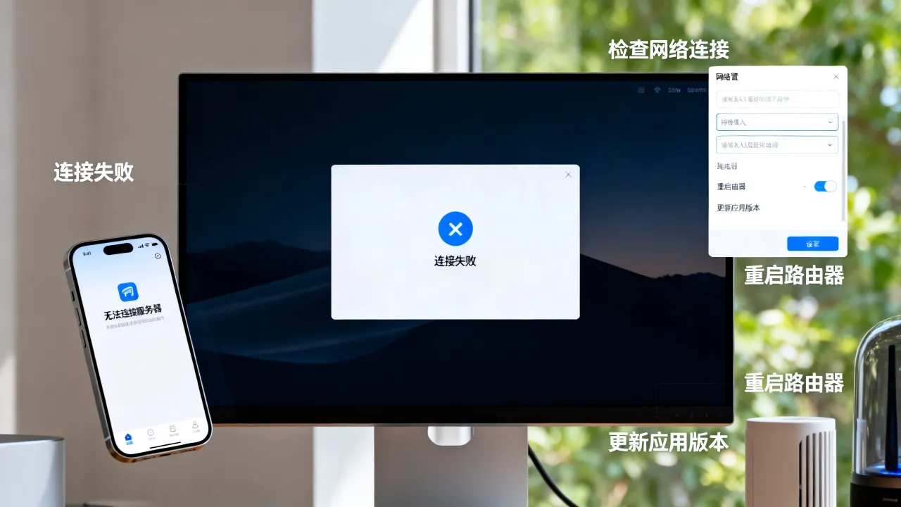 为什么upupoo无法连接服务器，upupoo连接失败怎么办？
