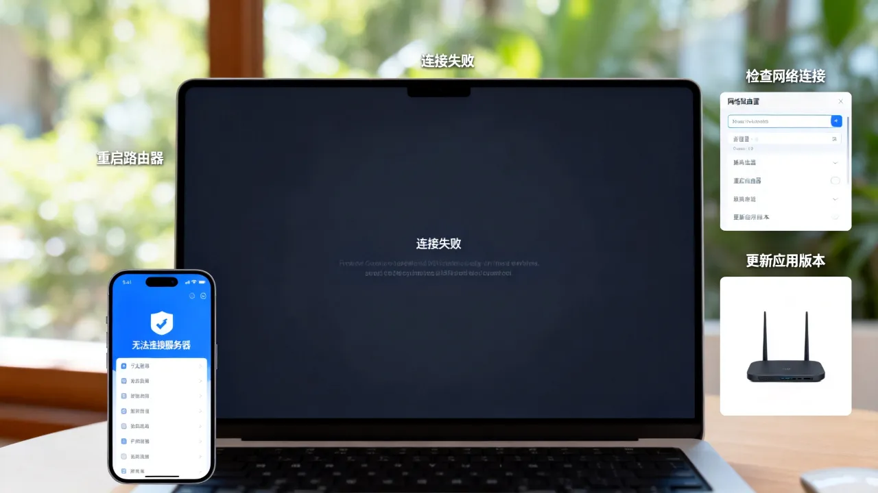 为什么upupoo无法连接服务器，upupoo连接失败怎么办？