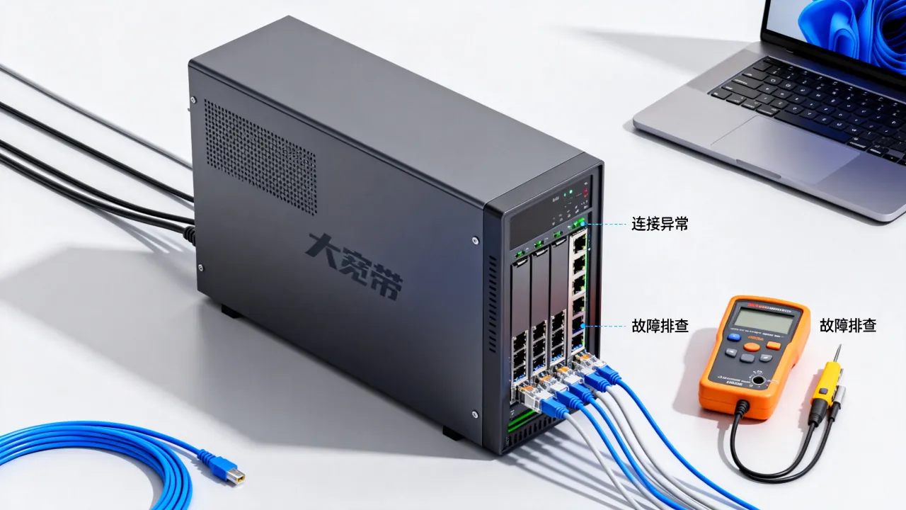 大宽带服务器连接异常是什么原因？服务器故障排查方法
