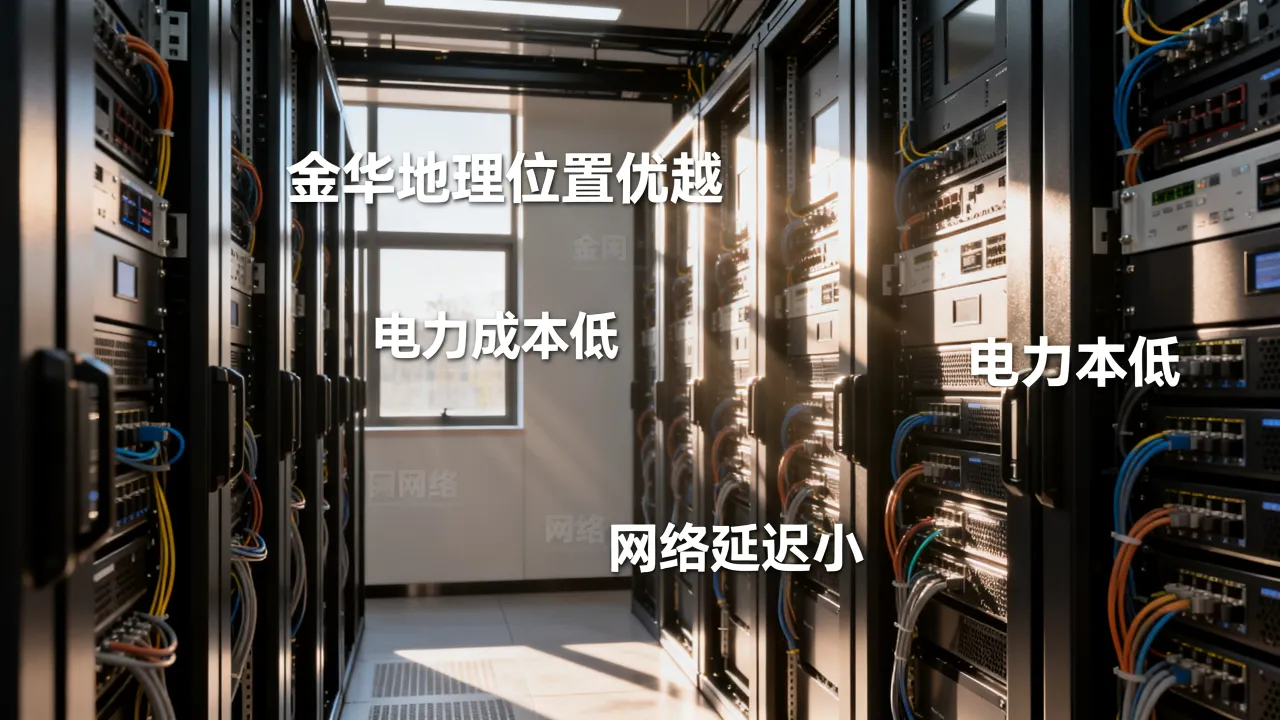 服务器为什么放金华,选择金华作为机房有哪些好处? 服务器为什么放金华,选择金华作为机房有哪些好处?