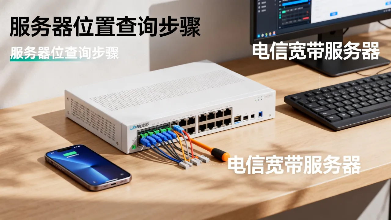 电信宽带服务器在哪里，如何快速查询服务器位置？