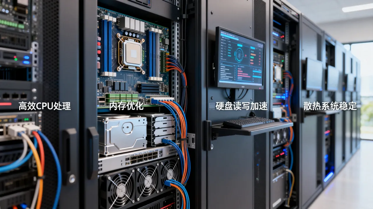 服务器为什么用不卡？服务器不卡的原因及优化方法有哪些