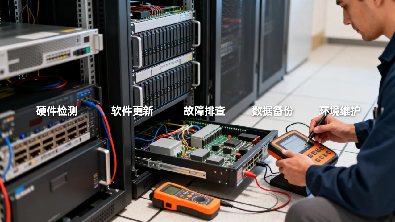 服务器维保都包含哪些具体内容？有哪些服务项目