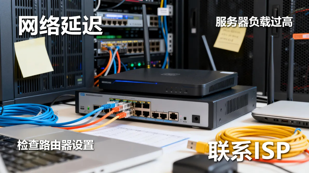 宽带进部分服务器卡顿怎么办，有哪些原因和解决方法