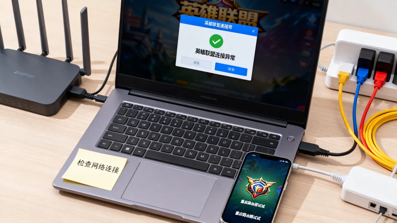 LOL为什么进不了服务器连接异常？英雄联盟连接异常怎么办