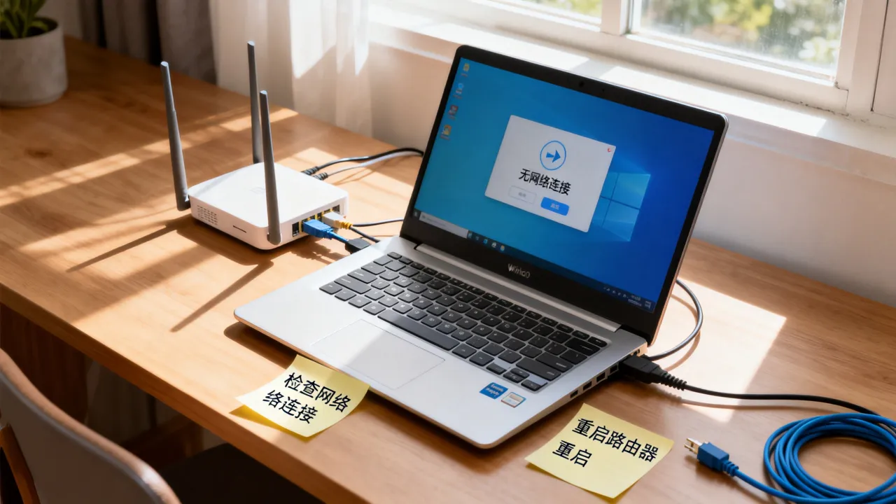 为什么win10系统无网络连接到服务器，win10断网怎么办