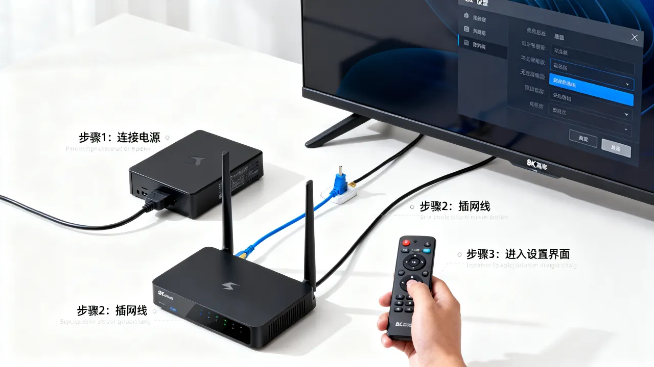 无线宽带机顶盒服务器怎么设置，连接不上网络怎么办？