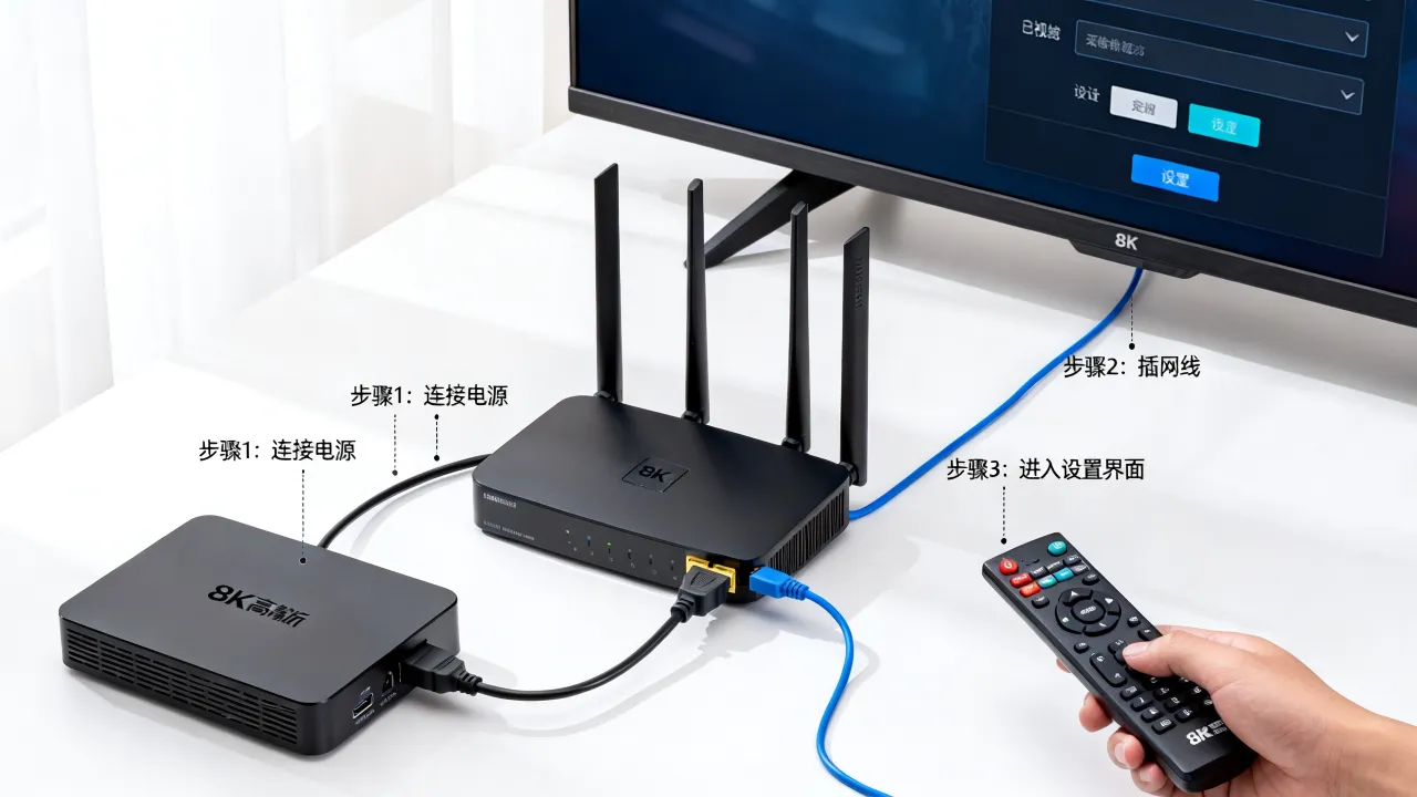 无线宽带机顶盒服务器怎么设置，连接不上网络怎么办？