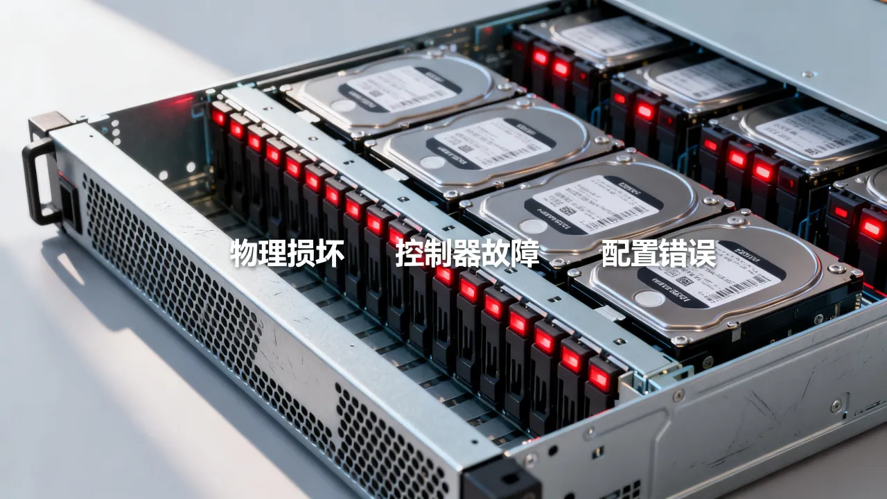 服务器的raid为什么会坏掉，raid阵列故障原因有哪些