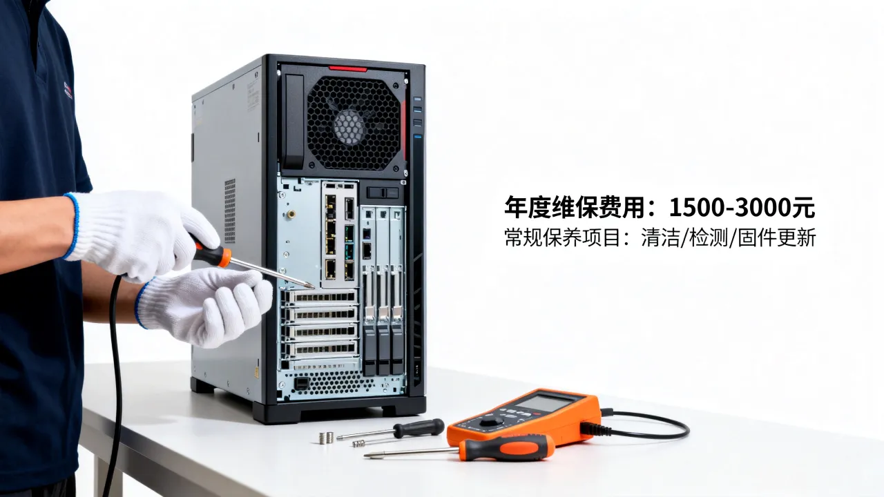 塔式服务器维保费用是多少？一年保养要花多少钱？
