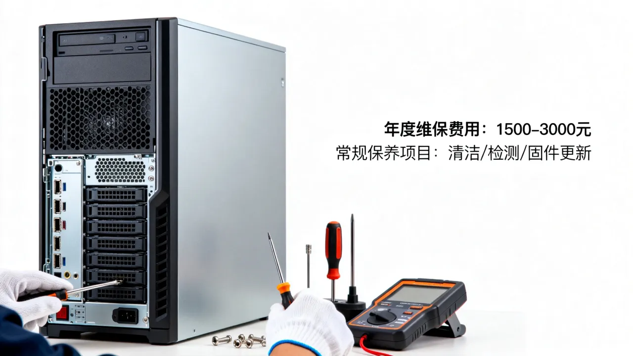 塔式服务器维保费用是多少？一年保养要花多少钱？