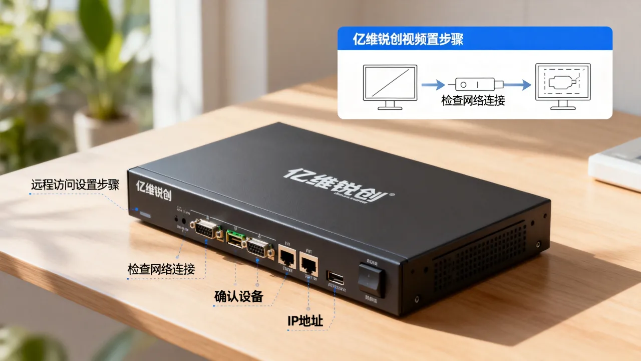 亿维锐创视频服务器怎么设置远程访问，设备无法连接怎么办