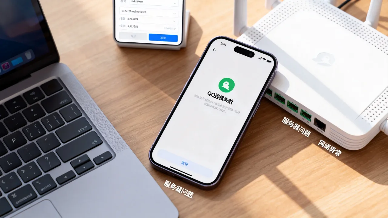 为什么qq打不开连接到服务器失败怎么回事,qq连接失败怎么办