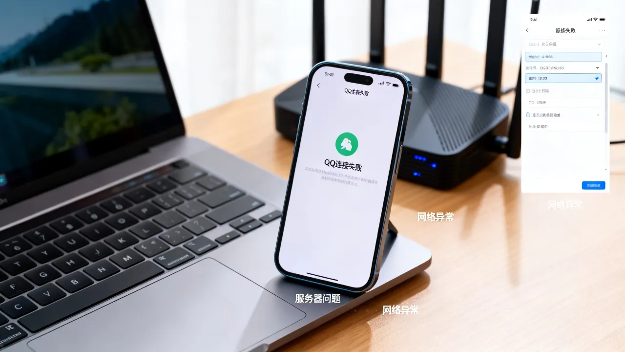 为什么qq打不开连接到服务器失败怎么回事，qq连接失败怎么办
