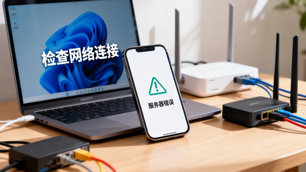 手机服务器错误为什么，手机服务器错误怎么办