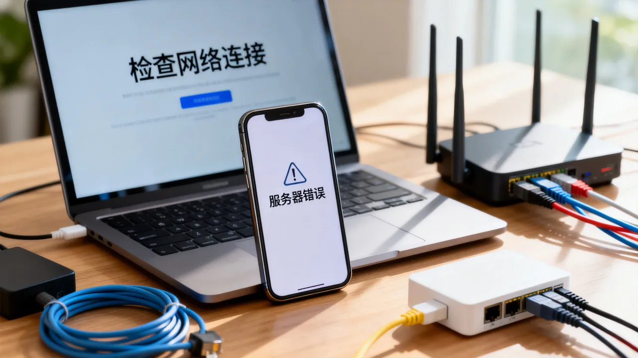 手机服务器错误为什么，手机服务器错误怎么办