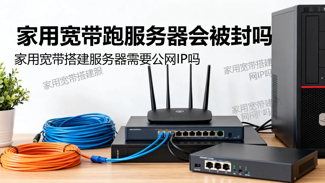 家用宽带跑服务器会被封吗，家用宽带搭建服务器需要公网IP吗