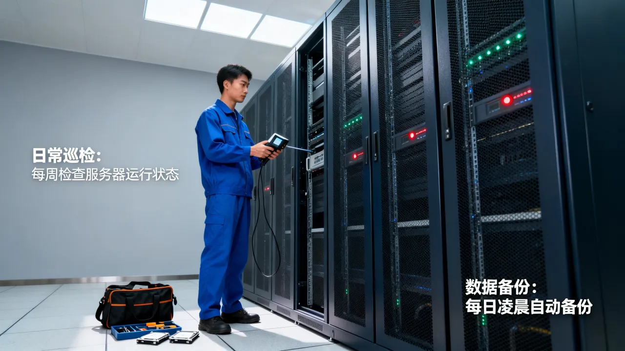 风电场服务器运维方案包括哪些，如何做好日常维护？