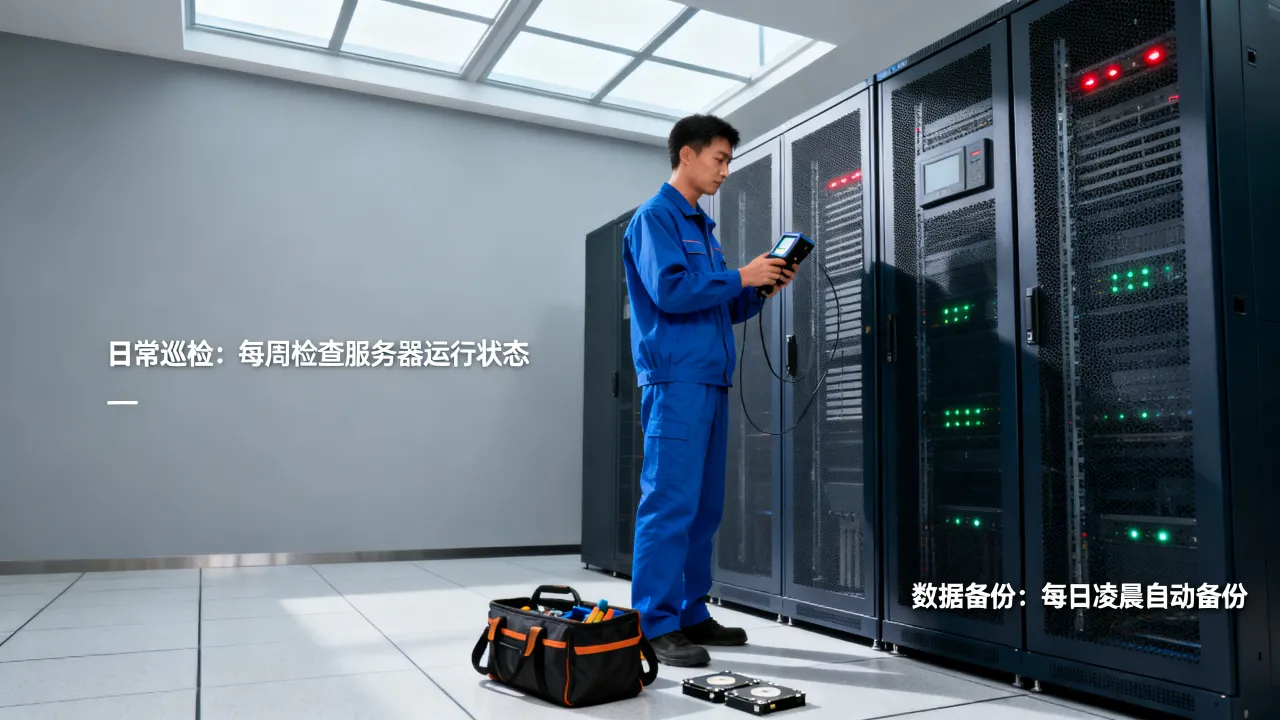 风电场服务器运维方案包括哪些，如何做好日常维护？