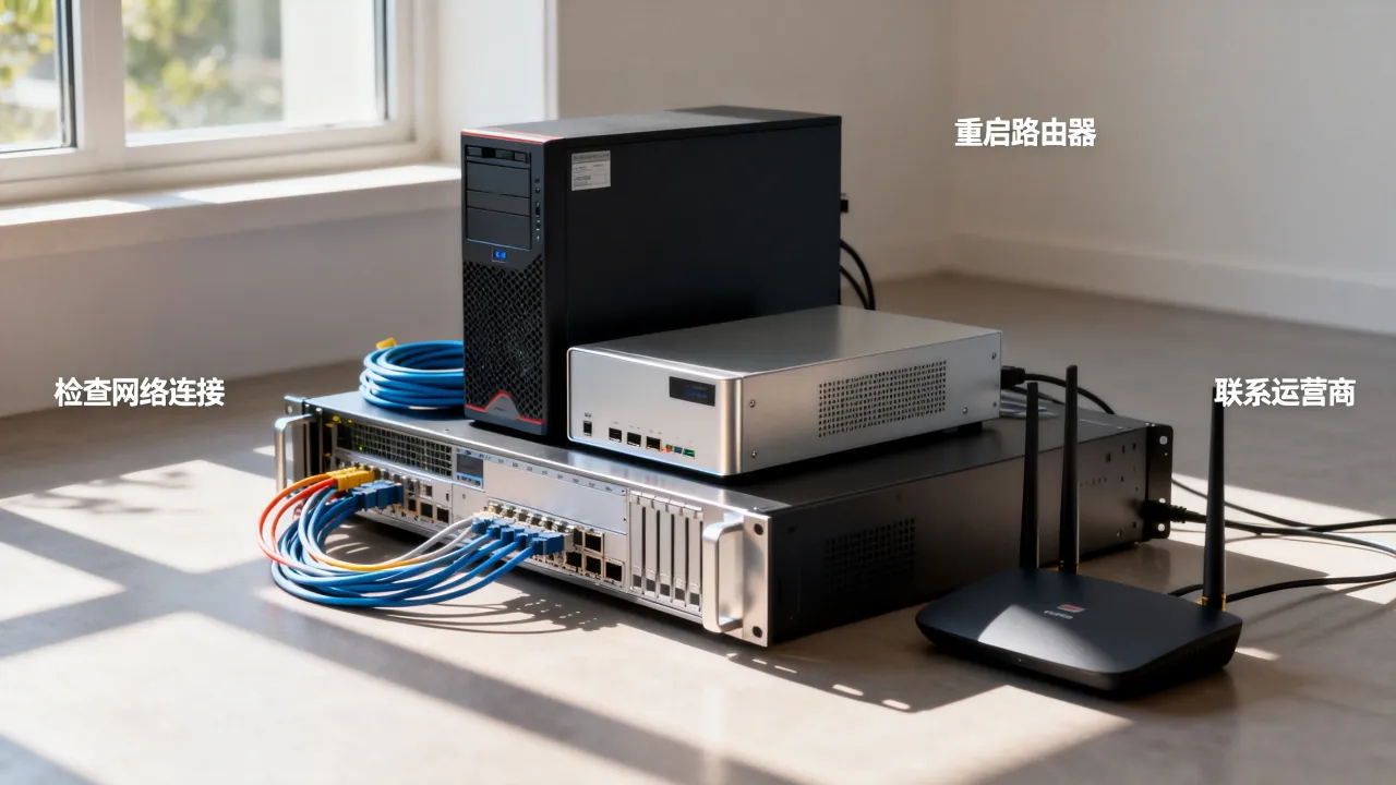 为什么服务器连接断开，服务器连接断开是什么原因怎么解决？