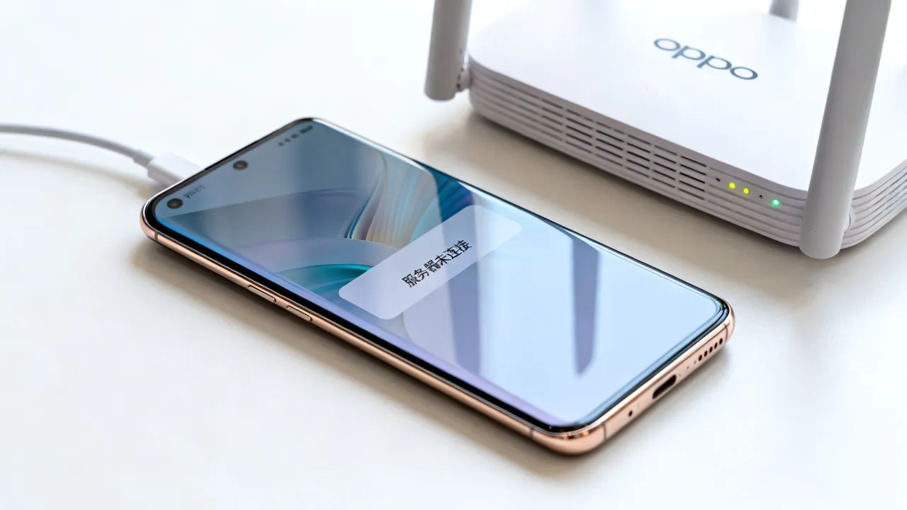 为什么oppo手机无服务器，oppo手机服务器未连接是怎么回事
