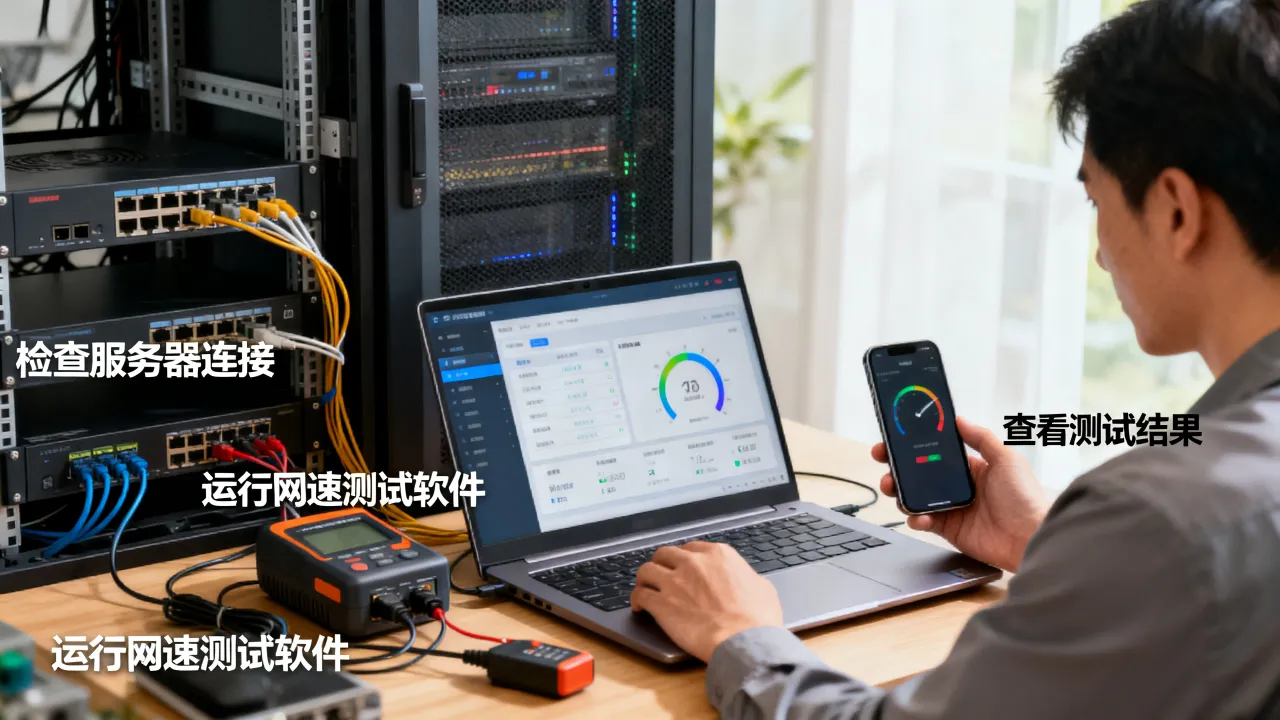 泉州服务器网速慢怎么解决，泉州服务器网速测试方法有哪些？