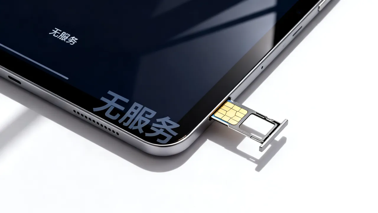 为什么平板sim卡无服务器，SIM卡插入平板没信号怎么解决？