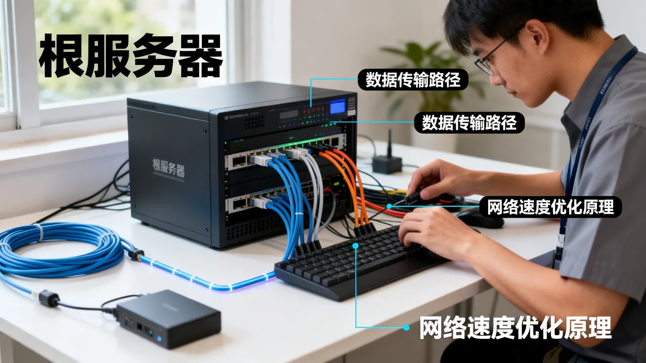 为什么网速根服务器能提升网络速度，是什么原理