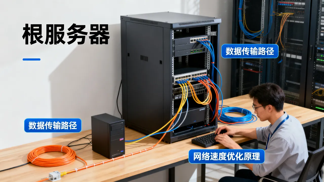 为什么网速根服务器能提升网络速度，是什么原理