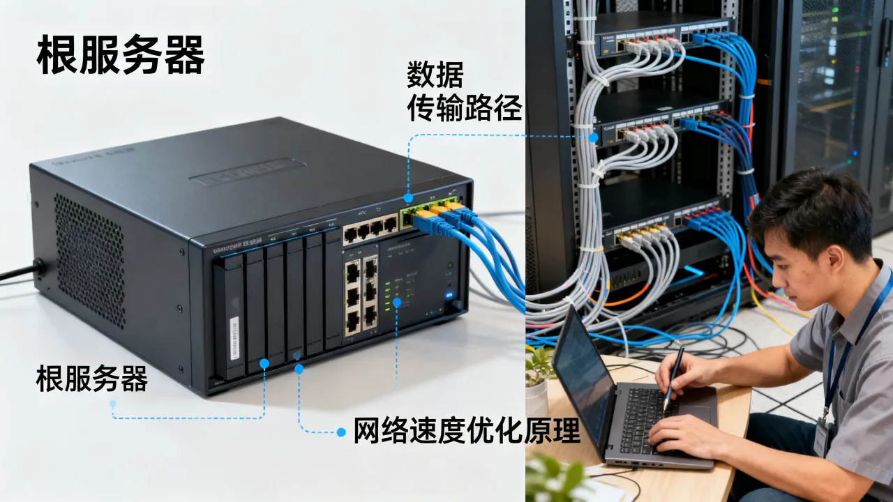 为什么网速根服务器能提升网络速度，是什么原理
