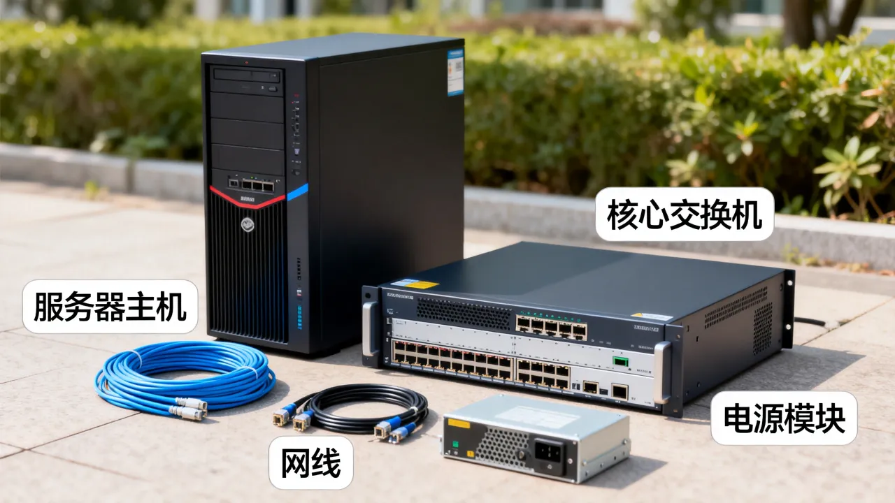 校园宽带服务器怎么搭建？，需要哪些硬件配置