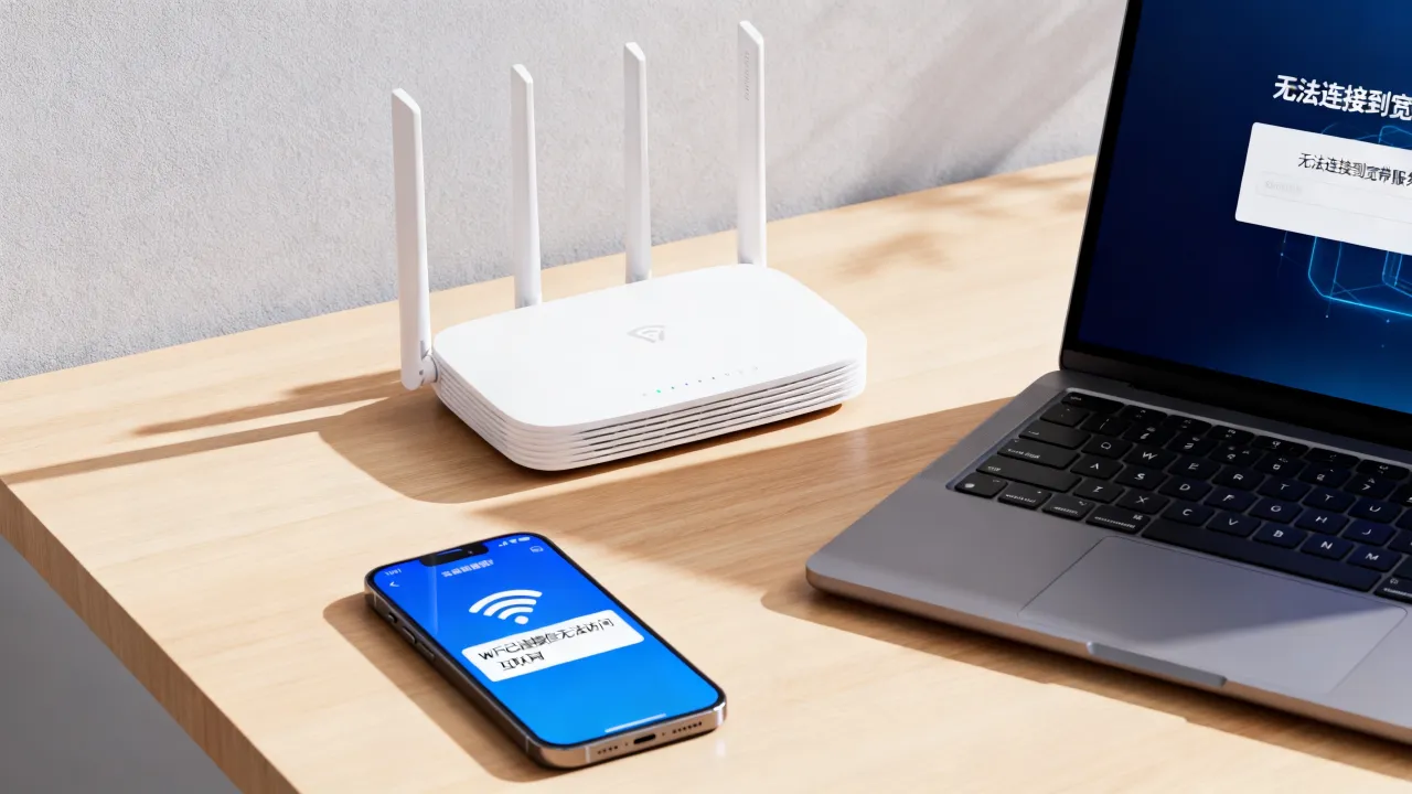为什么连WiFi不能连宽带服务器,WiFi已连接无法连接服务器怎么办 为什么连WiFi不能连宽带服务器,WiFi已连接无法连接服务器怎么办