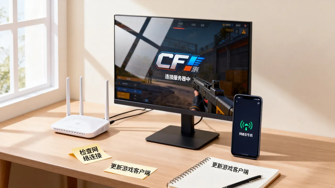 为什么一进去CF就卡在服务器上，CF卡在服务器进不去怎么办？