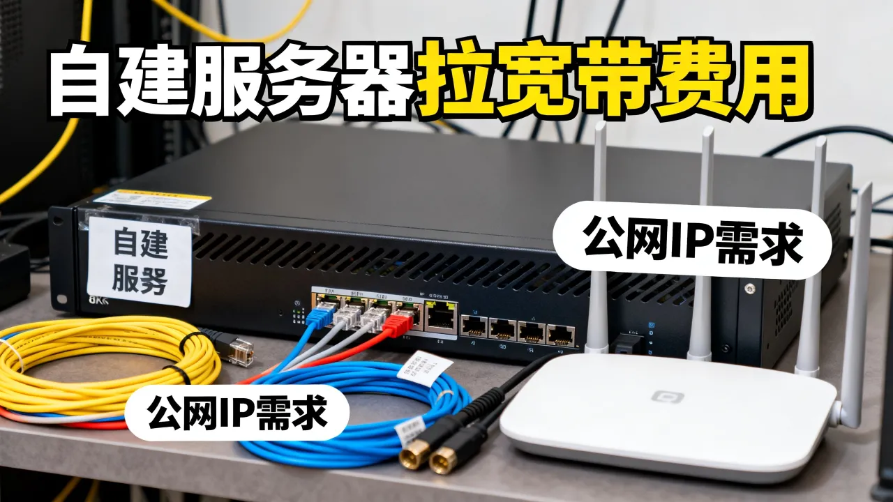 自建服务器拉宽带多少钱一年，自建服务器拉宽带需要公网IP吗？