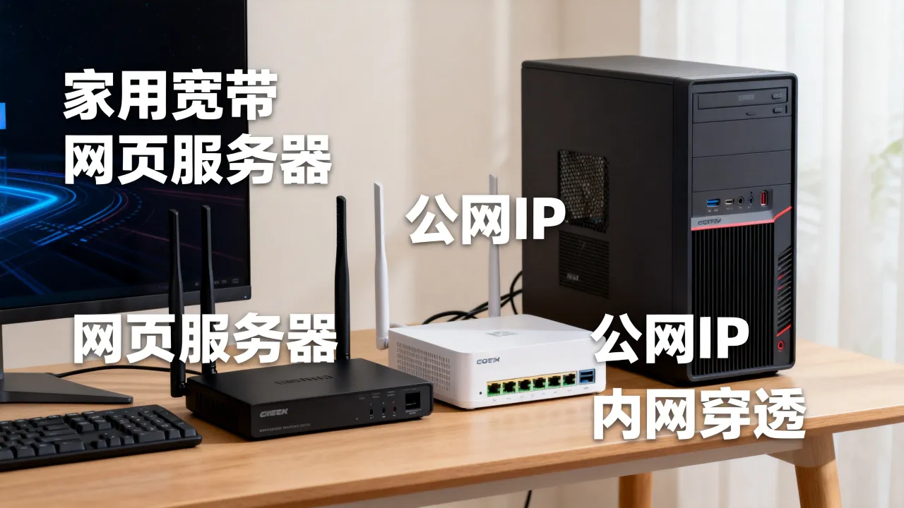 家用宽带可以架设网页服务器吗，需要公网IP和内网穿透吗？