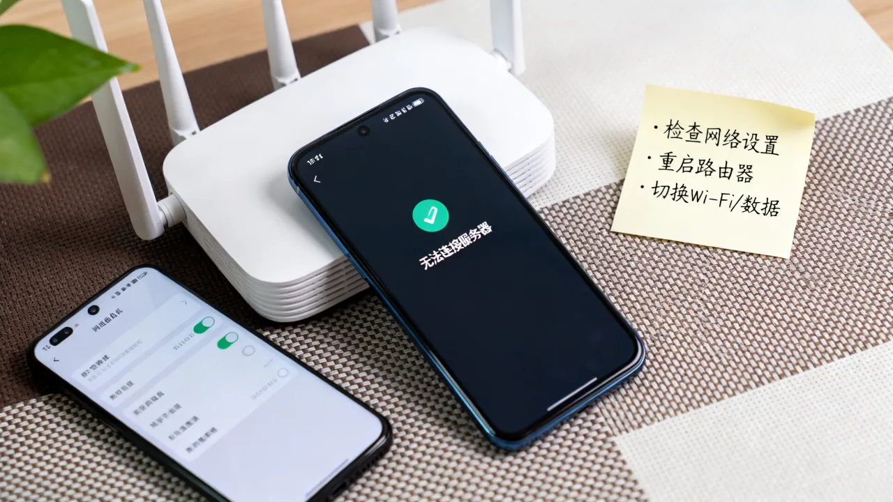 为什么lol手游显示无法连接服务器，怎么办？