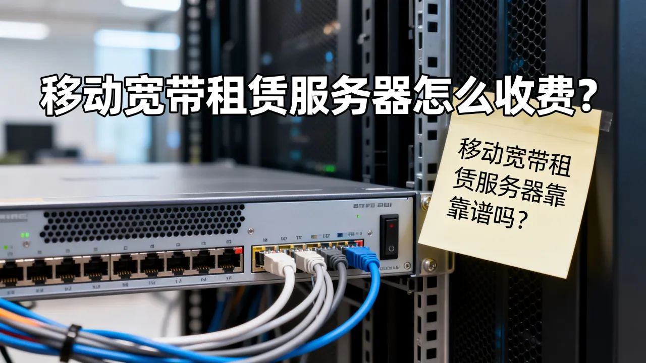 移动宽带租赁服务器怎么收费？，移动宽带租赁服务器靠谱吗