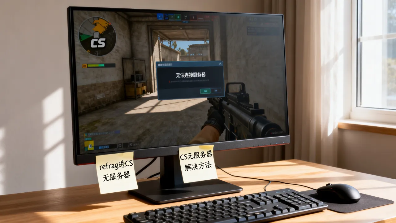 为什么refrag进CS没有服务器，CS没有服务器怎么办