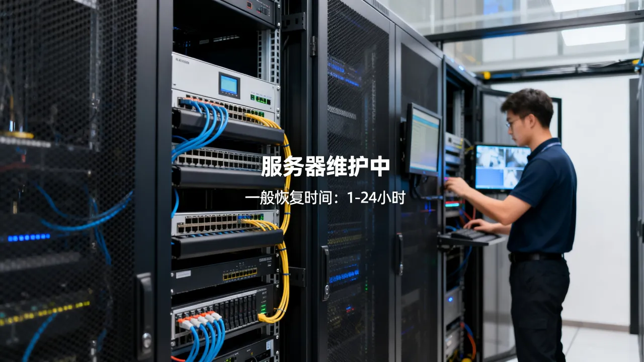 服务器维护中是什么意思，服务器维护中一般多久恢复？