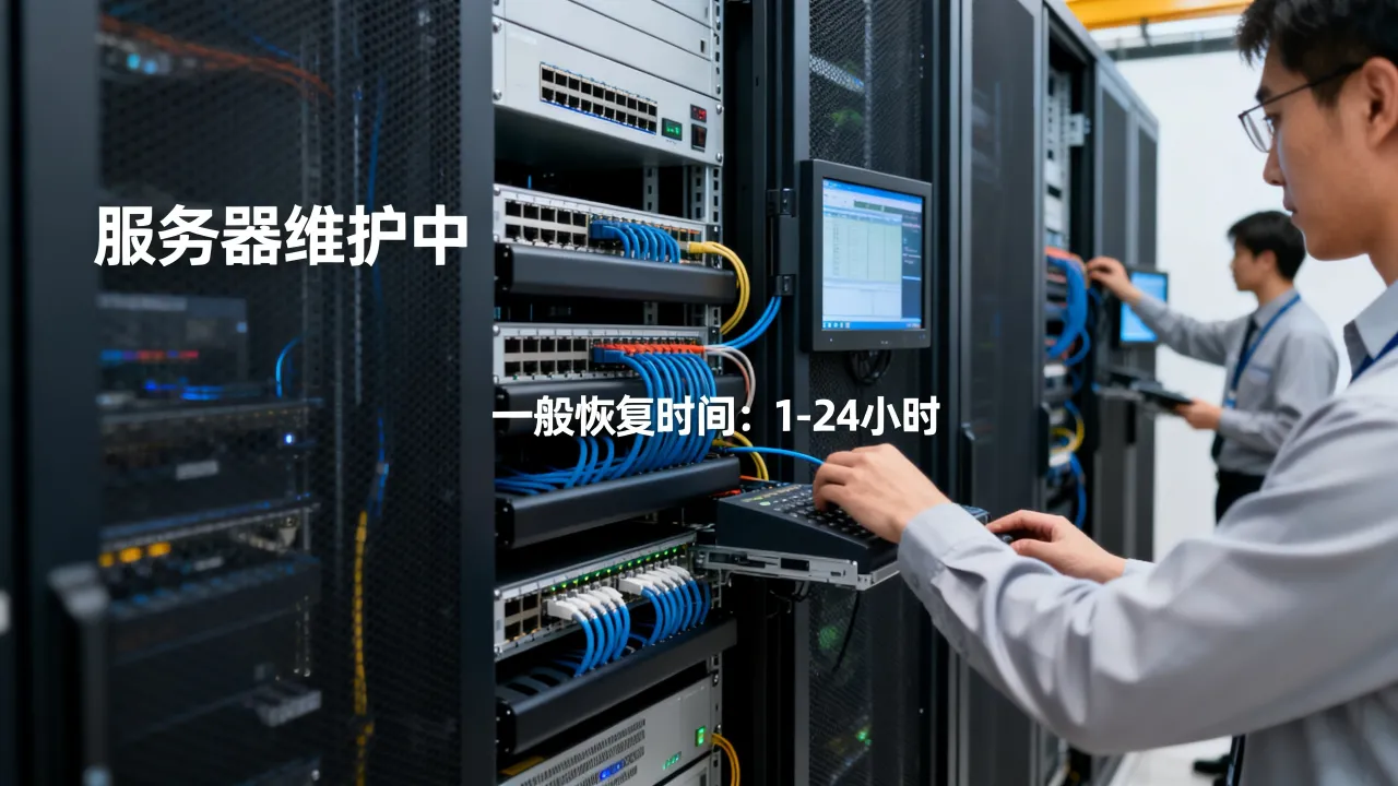 服务器维护中是什么意思，服务器维护中一般多久恢复？