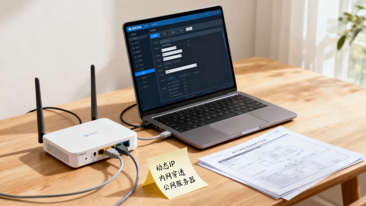 家庭宽带怎么做公网服务器，动态IP内网穿透方案