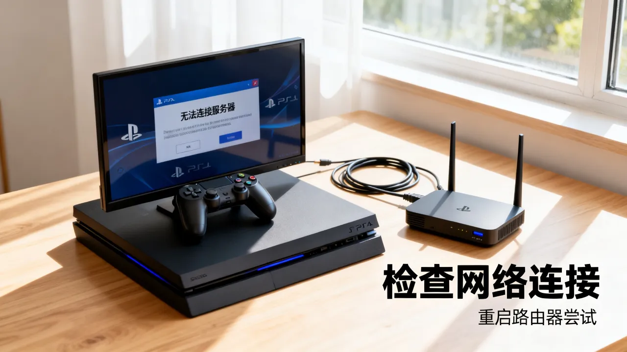 PS4为什么无法连接服务器?PS4连不上服务器怎么解决