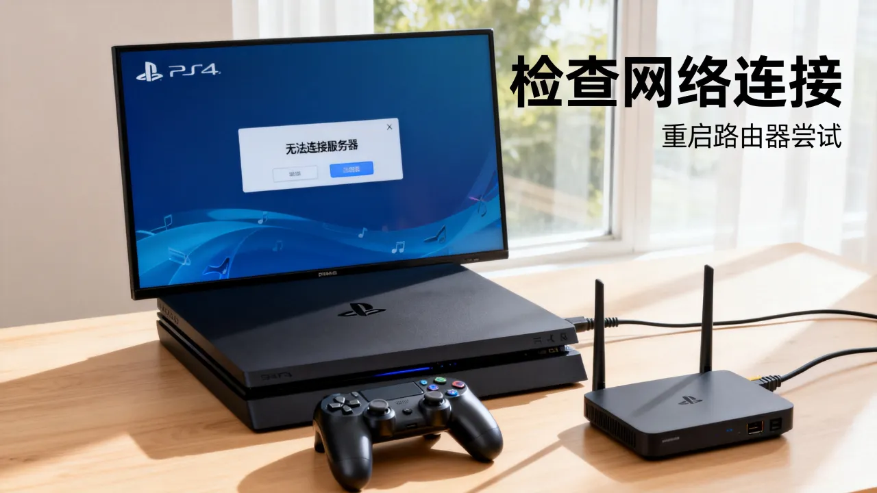 PS4为什么无法连接服务器？PS4连不上服务器怎么解决