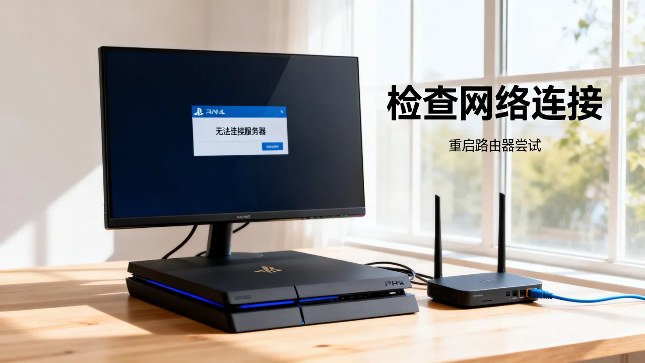 PS4为什么无法连接服务器？PS4连不上服务器怎么解决