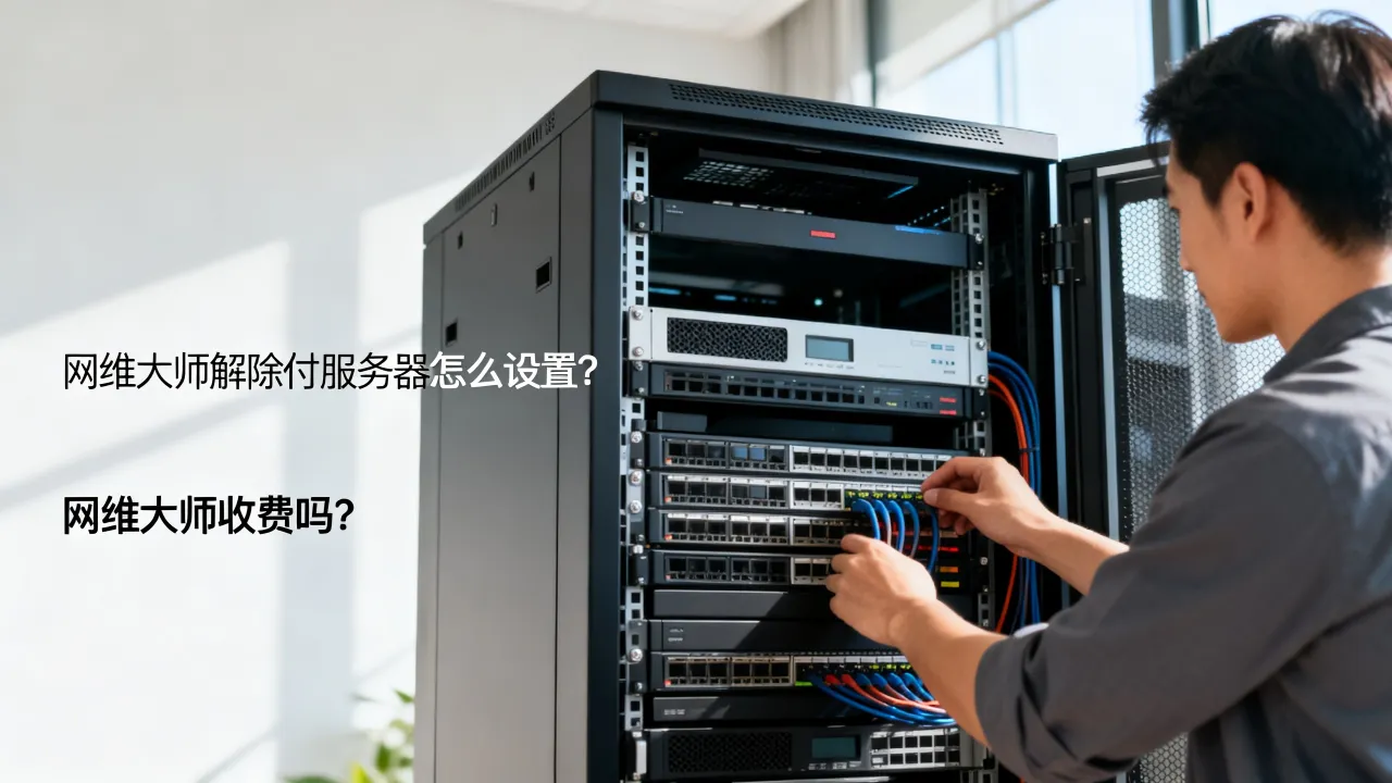 网维大师解除付服务器怎么设置，网维大师收费吗？
